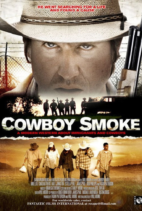 Cowboy Smoke Poster