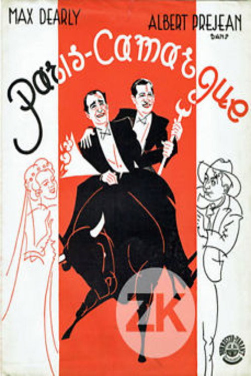Paris-Camargue Poster