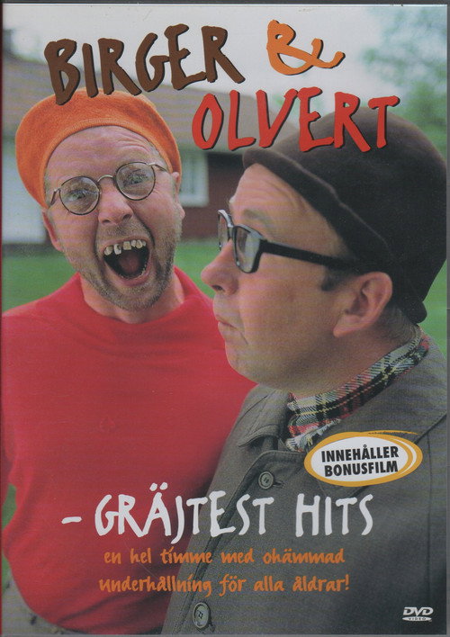 Birger & Olvert - Gräjtest hits Poster