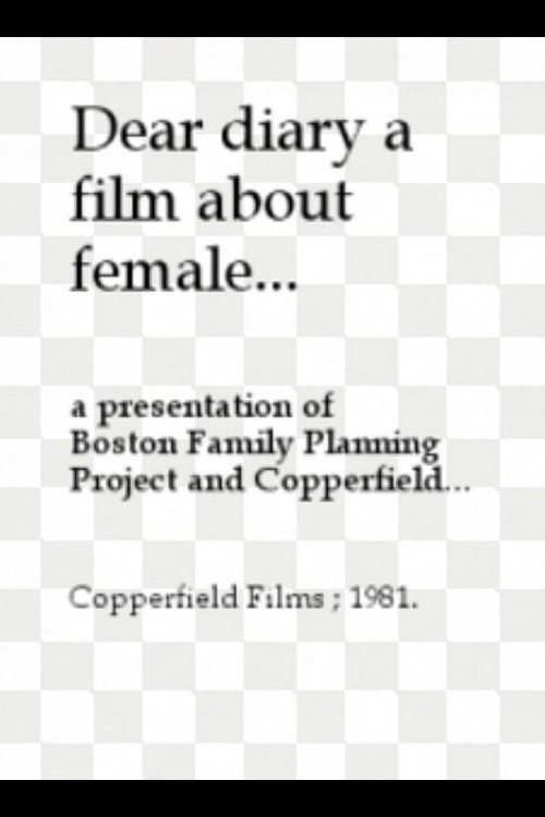 Dear Diary: A Film About Female Puberty Poster