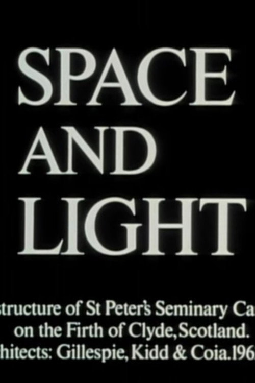 Space and Light Poster