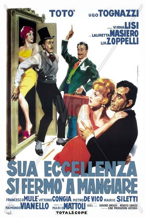 Sua Eccellenza si fermò a mangiare Poster