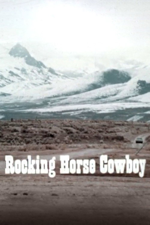 Rocking Horse Cowboy Poster
