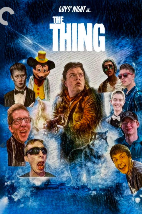 Guys' Night in The Thing Poster