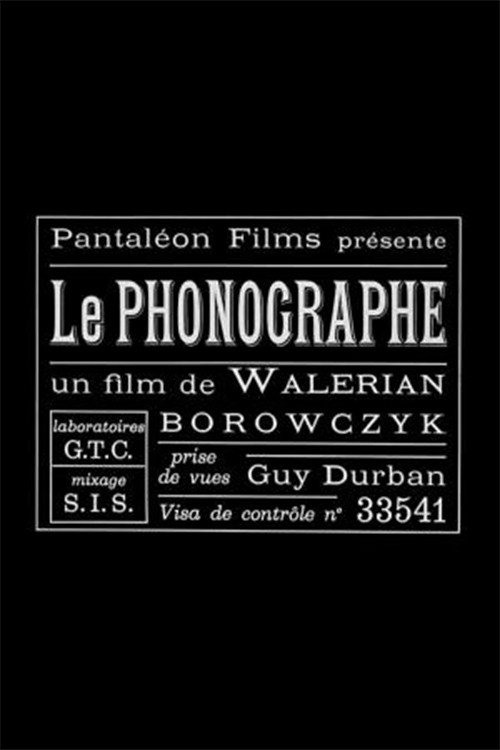 The Phonograph Poster