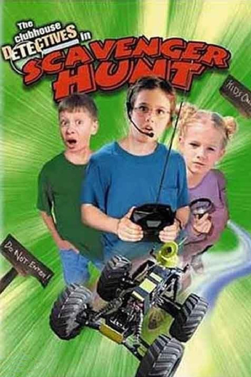 Clubhouse Detectives in Scavenger Hunt Poster