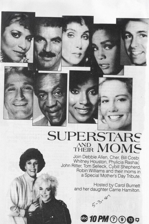 Superstars and their Moms Poster