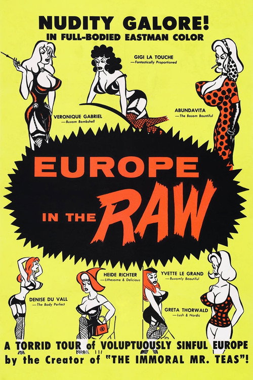 Europe in the Raw Poster