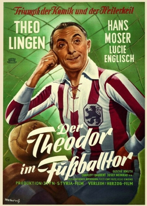 Der Theodor im Fußballtor Poster