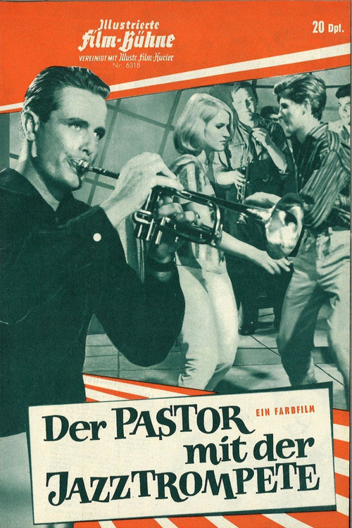 Der Pastor mit der Jazztrompete Poster