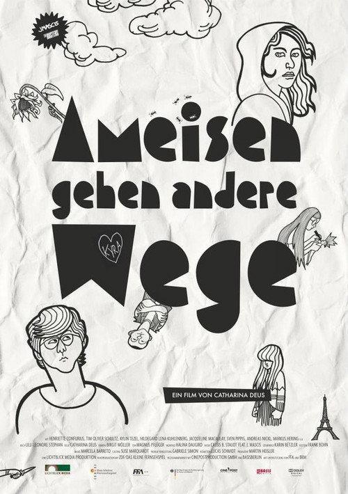 Ameisen gehen andere Wege Poster