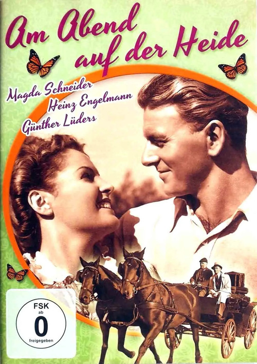Am Abend auf der Heide Poster