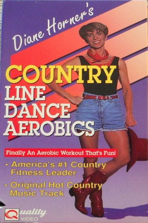 Diane Horner's Country Line Dance Aerobics Poster