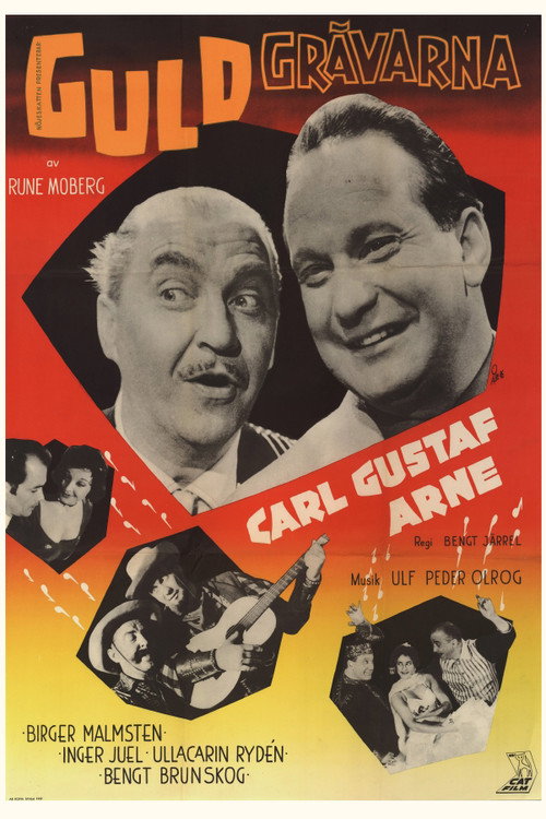 Guldgrävarna Poster
