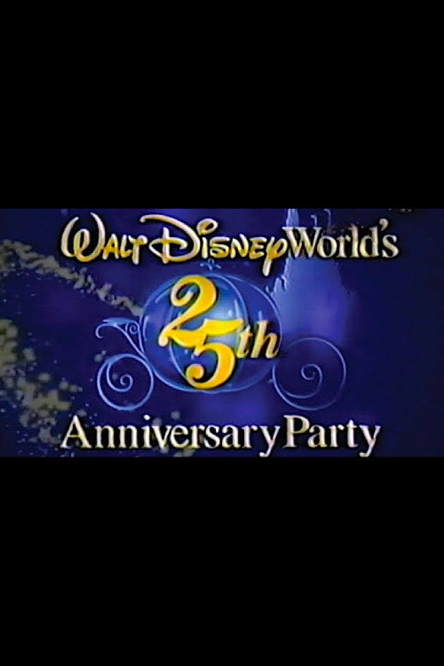 Walt Disney World's 25th Anniversary Party Poster