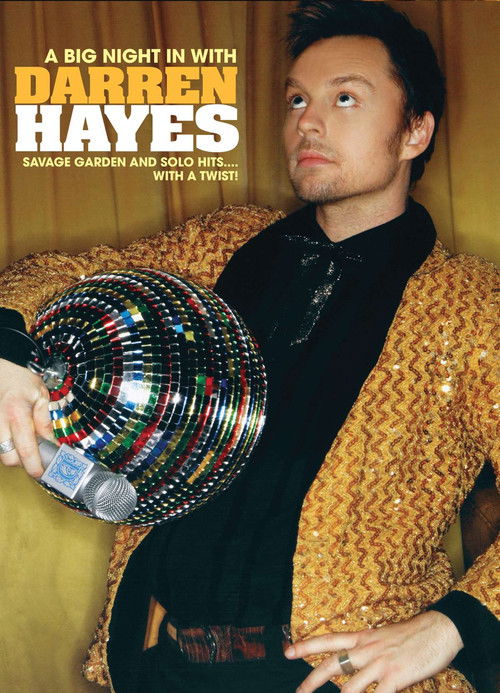 Darren Hayes - A Big Night in with Darren Hayes Poster