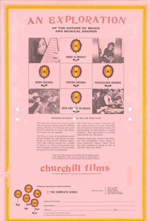 New Sounds in Music Poster