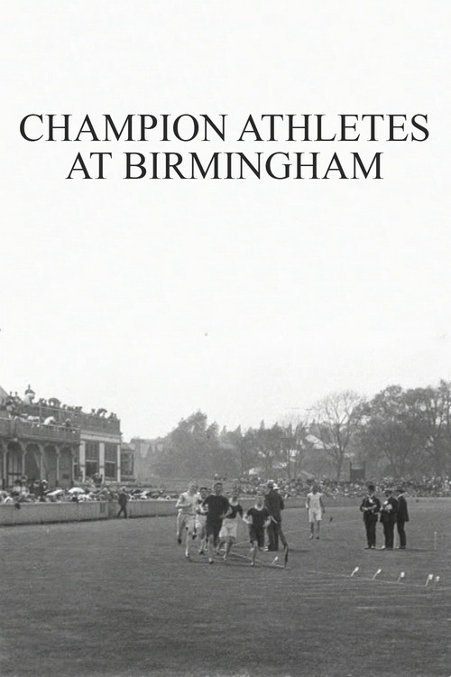 Champion Athletes at Birmingham Poster