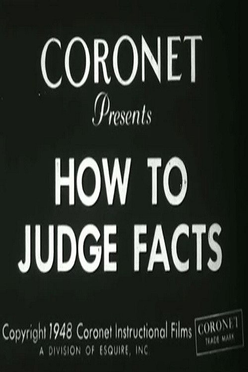 How To Judge Facts Poster