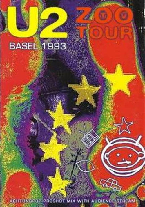 U2: Zoo TV Basel 1993 Poster