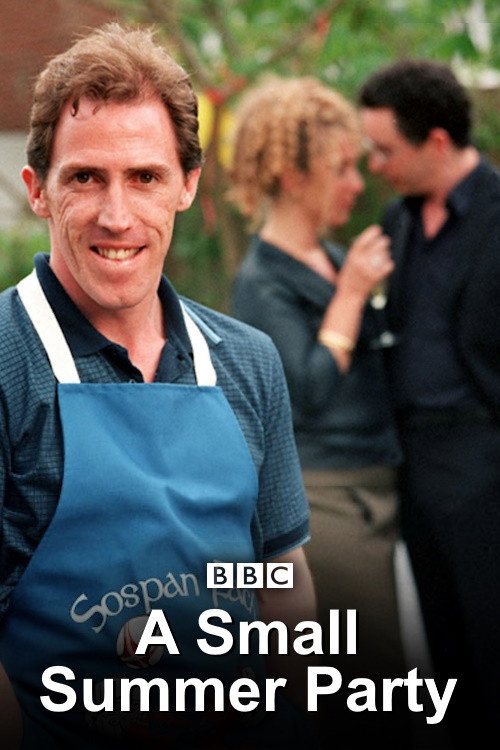 Marion and Geoff: A Small Summer Party Poster