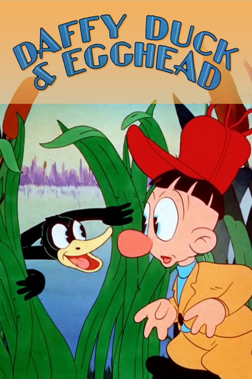 Daffy Duck & Egghead Poster
