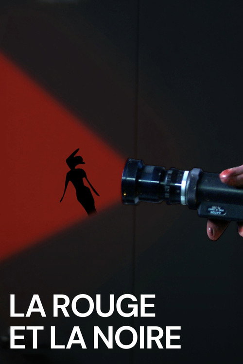 La rouge et la noire Poster
