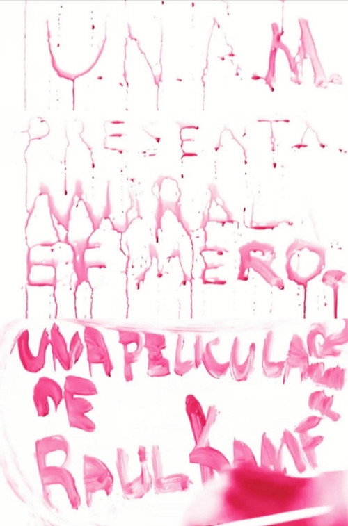 Mural efímero Poster