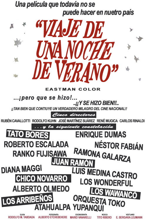 Viaje de una noche de verano Poster